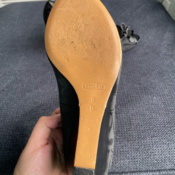 Women’s Coach Wedge Shoes Size 9 - Picture 4 of 6